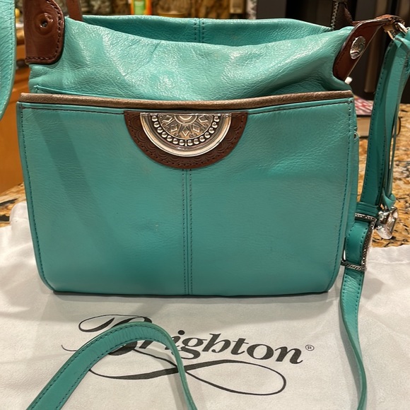 Brighton Bags Turquoise Brighton Crossbody Jagger Handbag Poshmark